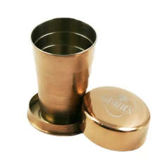 China Stainless steel collapsible cup Camping Telescopic Cup EB-C65 manufacturer