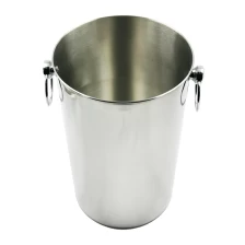 China Stainless steel ice bucket with handle EB-BC67 manufacturer