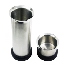 China Stainless steel ice bucket with rubber base beer tower  EB-BC41 manufacturer
