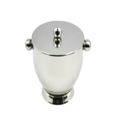 China Stainless steel metal wine bucket  ice bucket or wine cooler and champagne holder wine ice barrel manufacturer