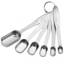 China oem Stainless Steel Mearsuring Spoon, Stainless Steel Measuring Spoon factory manufacturer