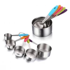 China stainless steel measuring spoon cup set of manufacturer