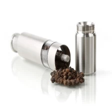 porcelana stainless steel salt and pepper grinder fabricante