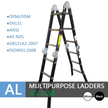China Xingon heavy duty multi purpose folding step ladder aluminum ANSI manufacturer