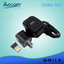 China OCBS -R01 Draadloze QR-code draagbare ringvinger-streepjescodescanner fabrikant