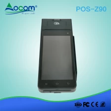 China Z90 5.0 inch EMV / PCI goedgekeurd draadloos Android-systeem pos fabrikant