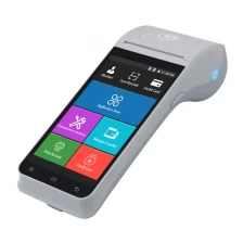 China (POS-Z91) 5.5 inches Handheld Android 11 POS Terminal with 58mm thermal printer manufacturer