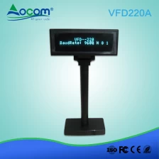 China VFD220A Supermarket Customer use 20 x 2 linhas VFD pole display fabricante