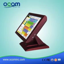 Cina 15 Inch All in One Payment Terminal Black Touch POS Cashier System Kiosk produttore