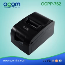 China 76 mm Impact dot-matrix bonprinter met handmatige snijplotter OCPP-762-U fabrikant