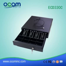 Κίνα Μαύρο συρτάρι μετρητών Metal συρτάρι μετρητών ασφαλείας για εμπορικούς (ECD330C) κατασκευαστής