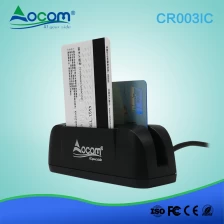 Chine CR003IC Mini USB 3 pistes Multi MSR plus lecteur de carte combo à puce IC fabricant