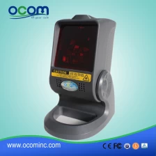 China Desktop Auto Scanning Omni-directional Laser Barcode Scanner manufacturer
