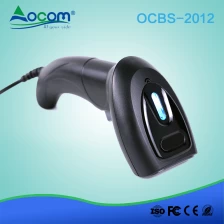 China supermarket handheld 2d wireless bluetooth barcode scanner manufacturer