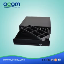 China ECD410 Automatic Adjustable Cash Drawer with Metal Material manufacturer