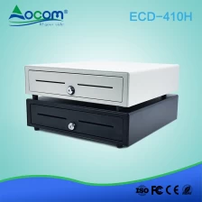 中国 ECD410H高抗冲ABS塑料金属抽屉可拆卸塑料托盘结构电子收银机抽屉 制造商