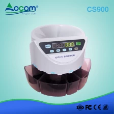 China CS900 Hochgeschwindigkeits-Geldwährungszähler Elektronischer Münzsortierer Hersteller