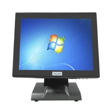 الصين مصنع العرض 15 بوصة شاشة LCD تعمل باللمس للحصول على تسجيل النقدية الاستخدام الصانع