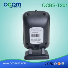 China Handvrije 2D-weergave Barcodescanner OCBS-T201 USB-interface fabrikant