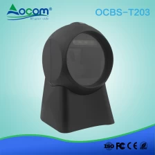 China Alta qualidade 2D plataforma 2D mão livre Desktop USB omnidirecional Barcode Scanner fabricante