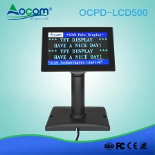 China LED500 Scrollende tekens O POS Driver Mini 5 inch LCD klantendisplay fabrikant
