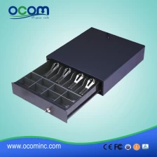 Cina Metallo RJ-11 Key-Lock W / Bill e vassoi per monete mobili 12V Cassetto contanti produttore