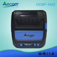 China OCBP-M83 80mm Mini Bluetooth Thermal Label Printer manufacturer