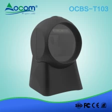 China OCBS-T103 Nieuwe goedkopere desktop 1D 20 lijnen laserscanner met lasercode fabrikant