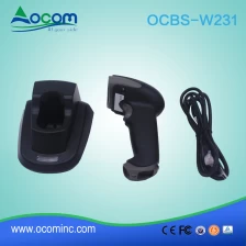 China (OCBS-W231) 433Mhz 2d wireless barcode scanner with craddle for sale manufacturer