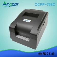China OCPP -763C 76mm 3 polegada Auto Cortador USB Serial Lan Port Térmica Dot Matrix Impressora fabricante
