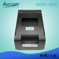 China OCPP -763C Impressora de recibos de faturas com cortador automático de supermercado Impressora matricial de pontos de 76 mm com fita fabricante