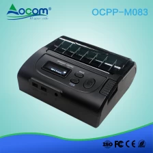 China OLED-display 80 mm Bluetooth / WiFi Bill thermische printer met handmatige snijder fabrikant