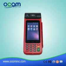 China P8000S mobiele gsm RFID handheld pos machine met credit card reader fabrikant