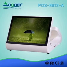 China POS-8912 12" android digital touch screen computerized pos cash register for restaurant manufacturer