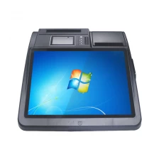 China POS-M1401 14'' Touch Screen Windows OS All in one POS System with Printer manufacturer