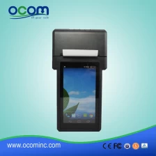 China POS-T7 Handheld Android Mobile POS Terminal with Printer manufacturer