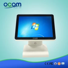 الصين POS8619 15 Inch White All in One Flat High Quality Touch  System الصانع