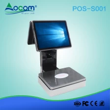 China S001 POS System Touch Electronic Weighing Scale Printer Barcode Scale manufacturer