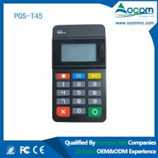 China T45 EMV PCI handheld M-POS wireless pin pad with MSR IC card reader manufacturer