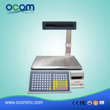 China TM-AA-5D digitale Standing Barcode weegschaal voor Meat fabrikant