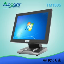 الصين （TM1505) مصنع 1024 × 768 15 بوصة LCD Pos بالسعة شاشة تعمل باللمس الصانع