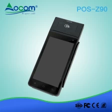 China Z90 PCI EMV 4G bluetooth draadloze android handheld pos terminal fabrikant