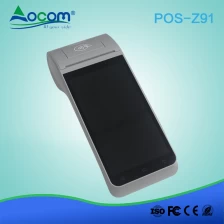 China Z91 Rugged 4G portable smart card payment terminal with printer manufacturer