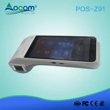 China Z91 Drahtloses Android-Handheld-pos-Terminal mit Fingerabdruck Hersteller