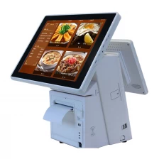 China all-in-one Androd Windows cash register machine with printer manufacturer