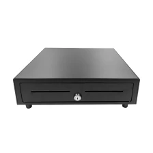 China electronic cash drawer with 4 note slots 8 coin slots manufacturer