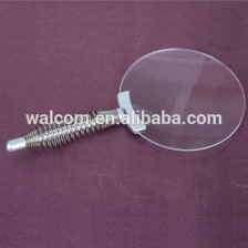 China Baixa Visão Aids Metal Rimless Primavera Handhel Magnifier BM-MG4109 fabricante