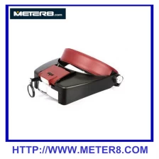 China MG81007-A   Head Magnifier with Plastic Frame and Light, LED Magnifier,Hand Free Magnifier manufacturer