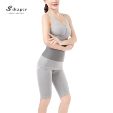 China Ladies Lingerie Tourmaline Bamboo Body Shaper Wholesales manufacturer