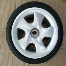 China 10 inch PU buggy tire, LR Foam filled Tire,Wheel Barrow Tire,Rear Cart Tire,PU polyurethane tyre manufacturer